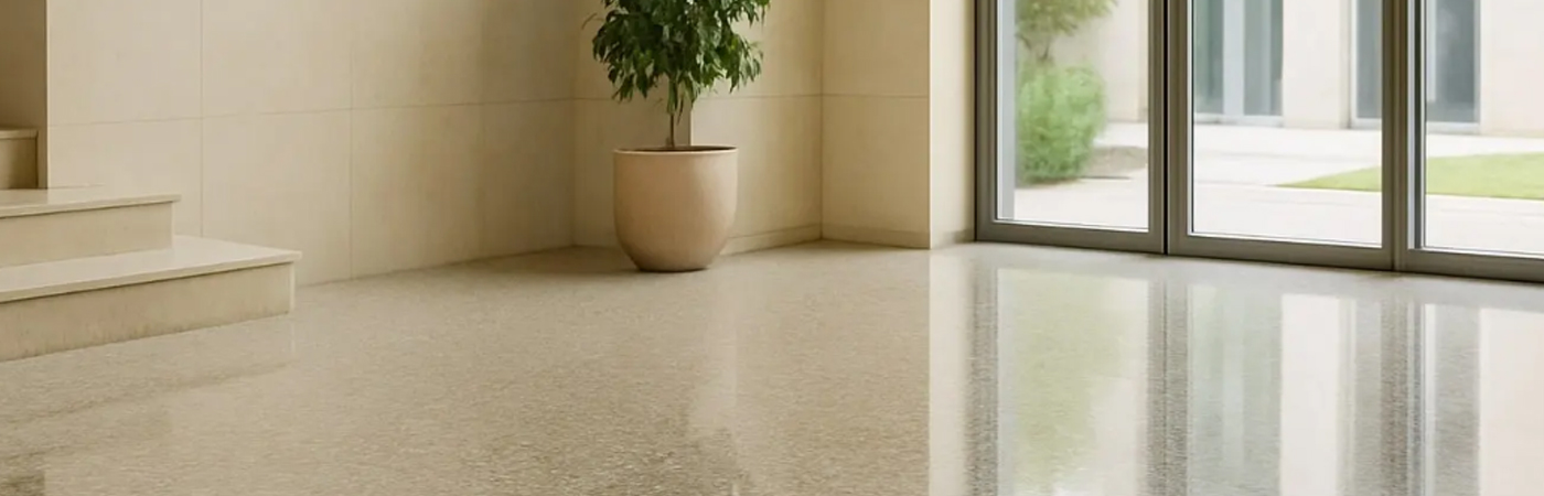 테라조(인조석) 연마광택